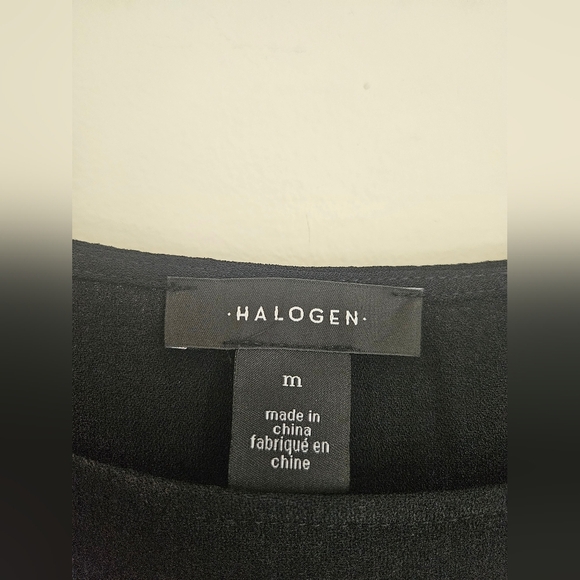 Halogen Scoop Neck Woven Shell NWT - Picture 5 of 8
